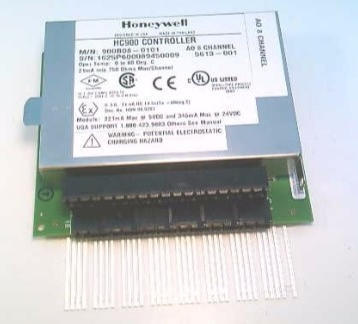 Honeywell 900B08-0101 Module de sortie analogique PLC à 8 canaux avec isolation 24VDC et 500 VDC pour le contrôleur HC900