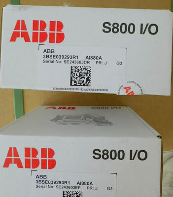 AI880A 3BSE039293R1 ABB Module d'entrée analogique à haute sécurité et à haute intégrité