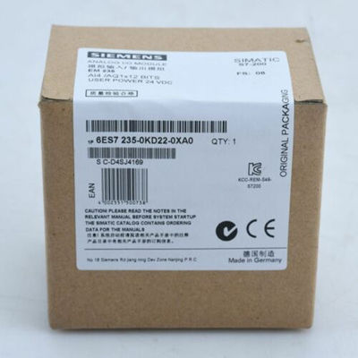 la fin de support 232 de 6es7235-0kd22-0xa0 Siemens Simatic S7-200 entrée analogique