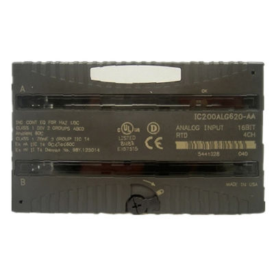 Module d'entrée analogique de RDT Ic200alg620 à la GE Fanuc Versamax de PLC