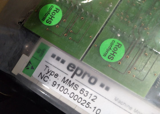 DCS MMS6312 a distribué le moniteur de rotation à canal double de vitesse d'Epro MMS 6312 de système de contrôle