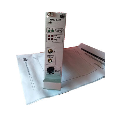 Système de mesure à canal double de DCS de l'amplificateur MMS 6410 de MMS 6410 Emerson EPRO dans la centrale