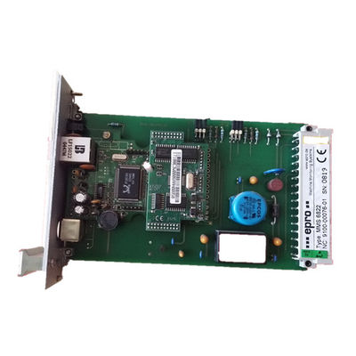 MMS 6822 Emerson EPRO MMS6822 a réparti le système de contrôle pour l'automation industrielle