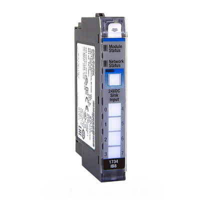 La Manche de dc 8 de 1734-IB8 Allen Bradley Module 24V descendent les modules 1734 d'E/S