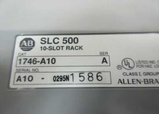 Fente du châssis 10 de support d'Allen Bradley 1746-A10 modulaire