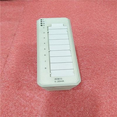 DCS d'entrée-sortie du module 1x8 ch S800 de sortie analogique de PLC d'AO810 3BSE008522R1 ABB