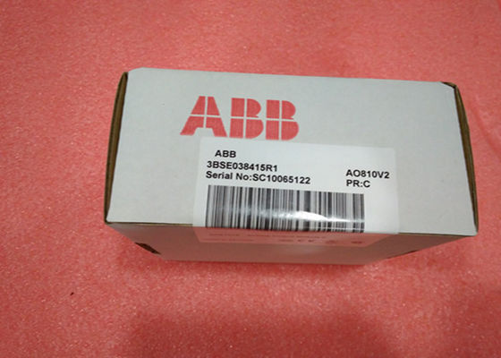 DCS d'entrée-sortie du module 1x8 ch S800 de sortie analogique de PLC d'AO810V2 3BSE038415R1 ABB