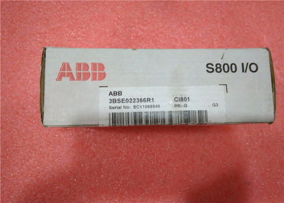 Module de DCS ABB de l'entrée-sortie VDF de l'interface S800 de PLC PROFIBUS FCI de CI801 3BSE022366R1 ABB Bailey