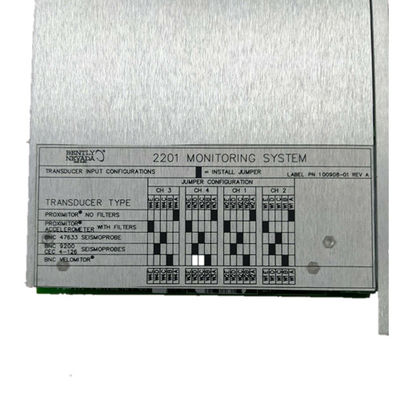 132419-01 coudé moniteur de quatre canaux de système de contrôle de Nevada Parts 2201