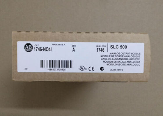 Canaux non isolés du module de sortie actuelle de 1746-NO4I Allen Bradley SLC500 4 analogues