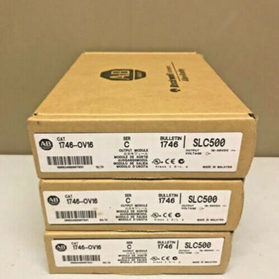 Évier de C.C du module de sortie de C.C de 1746-OV16 Allen Bradley SLC500 16-Channel 10-50V