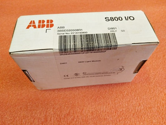 Pièces de rechange 3BSE020508R1 de PLC du module d'entrée de DI801 ABB S800 Digital 24V 16 ch