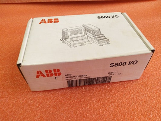Pièces de rechange 3BSE020508R1 de PLC du module d'entrée de DI801 ABB S800 Digital 24V 16 ch