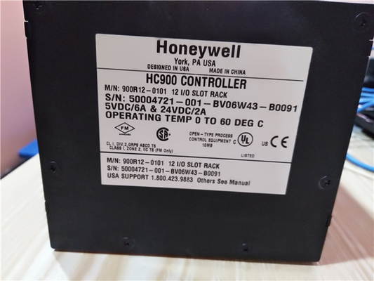 module de PLC de contrôleur du support HC900 d'entrée-sortie de fente de 900R12-0101 Honeywell 12