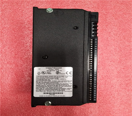 Tension d'alimentation électrique de bloc d'entrée de thermocouple d'IC660BBA023 GE Fanuc 18 - 56VDC General Electric