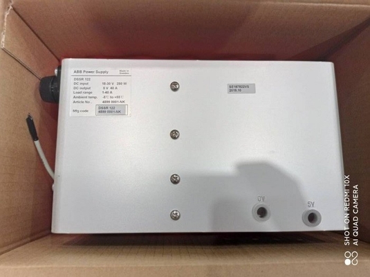 Pièces de rechange 48980001-AP de PLC de module d'alimentation de régulateur de tension de DSSR116 ABB
