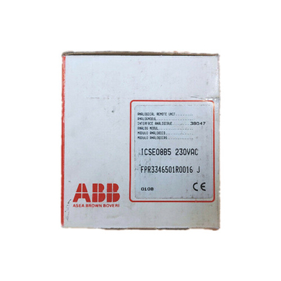 Unité à distance analogue d'ICSE08B5 ABB Procontic CS31 ICSE08B5 24 pièces de rechange FPR3346501R0016 de PLC de volts continu 5W