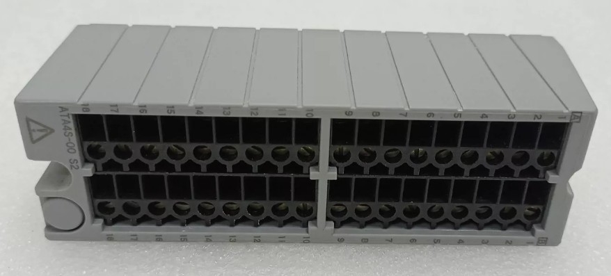 ATA4S-00 YOKOGAWA Bloc terminal de pince à pression pour les modules d'entrée/sortie analogiques Centum VP ISA Option G3 standard