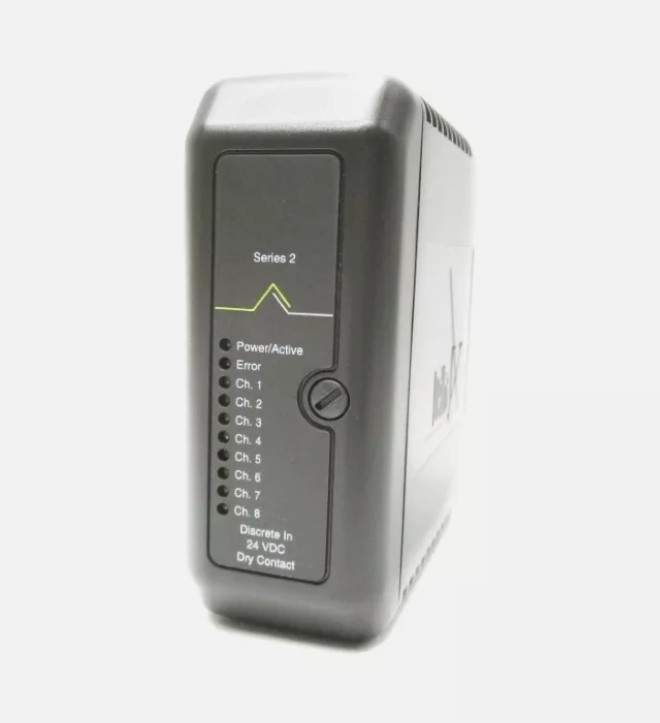 La carte KJ3201X1-BA1 d'Emerson EPRO DI à huit canaux 24 VDC à contact sec série 2