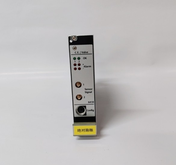 A6410 Moniteur d'expansion de soupape et de boîtier d'Emerson pour moniteur d'état de la machine AMS 6500