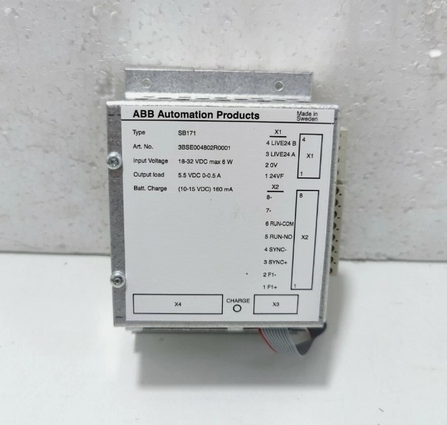 SB171 3BSE004802R1 ABB Énergie de secours 12V 4 Ah Pour les systèmes de contrôle industriels