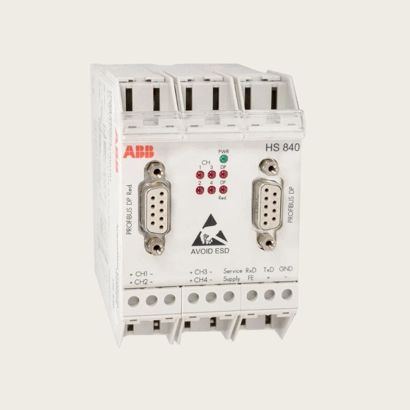 HS840 ABB LD 800P Appareil de liaison à 4 canaux de la station PA PROFIBUS au réseau DP dans les zones dangereuses 2