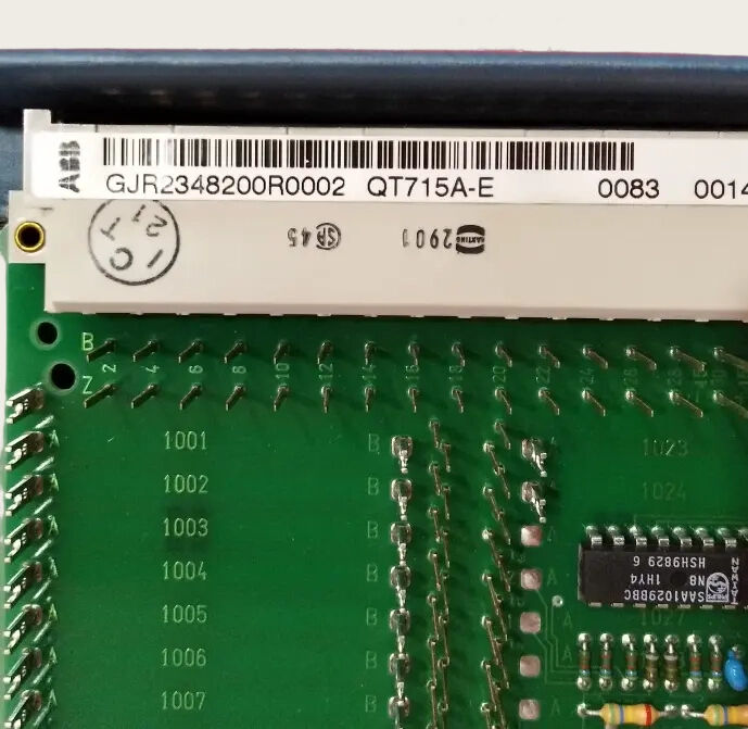 QT715A-E GJR2348200R0001 Module ABB avec garantie de 12 mois et délai de livraison de 3 à 5 jours ouvrables