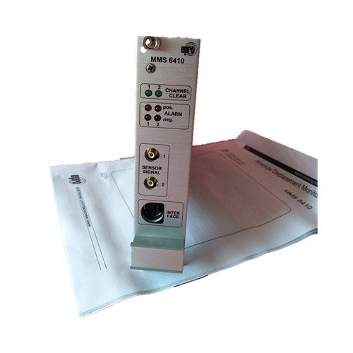 Système de mesure à canal double de DCS de l'amplificateur MMS 6410 de MMS 6410 Emerson EPRO dans la centrale