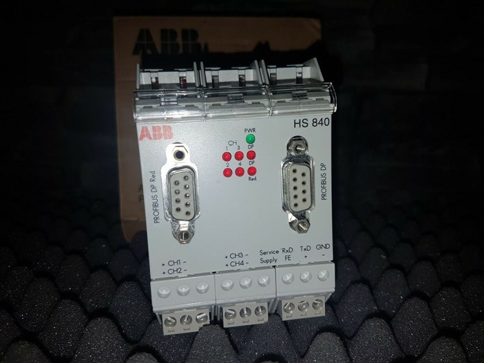 HS840 ABB PROFIBUS liant la station principale de la Manche du dispositif 4 avec les pièces de rechange 3BDH000307R0101 de PLC de redondance