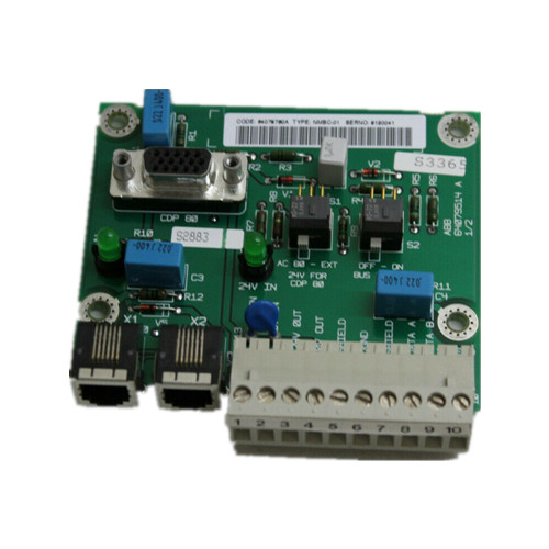 Pièces de rechange à refroidissement par air de PLC d'unité d'arrêt de Modbus d'entraînements de MultiDrive de série de l'inverseur ACS600 de NMBC-01 ABB
